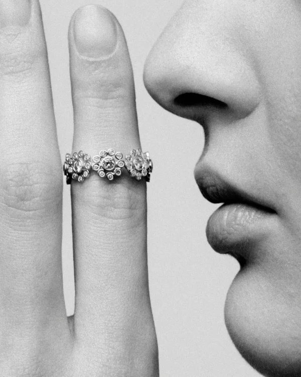 Hot Bague Bopha Full Diamants Femme Collection Bopha | Bagues