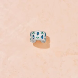Discount Bague Heng Argent London Topaze Femme Bagues