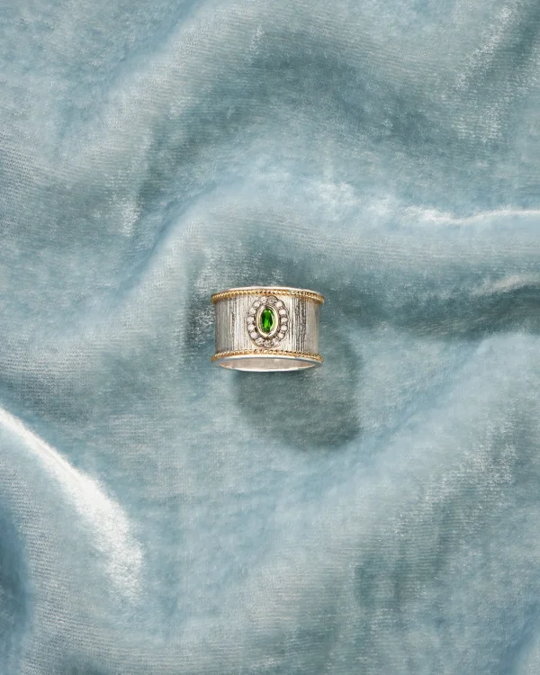 Sale Bague Mony Diopside Femme Collection Mony | Bagues