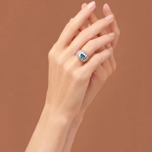 Hot Bague Nith London Topaze Femme Bagues | Bagues