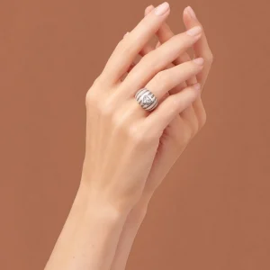 New Bague Nith Topaze Blanche Femme Bagues | Bagues