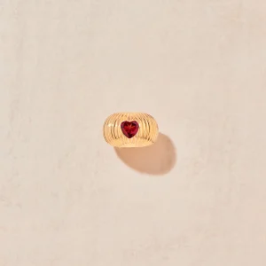 Sale Bague Prema Grenat Femme Bagues