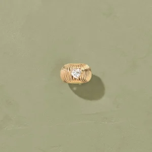 New Bague Prema Topaze Blanche Femme Bagues