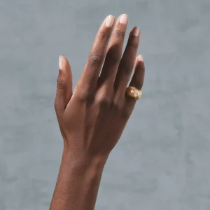 New Bague Prema Topaze Blanche Femme Bagues