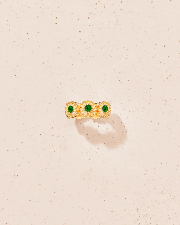 Clearance Bague Saï-7 - diopside Femme Bagues