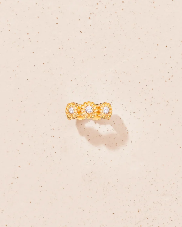 Online Bague Saï-7 - topaze blanche Femme Bagues
