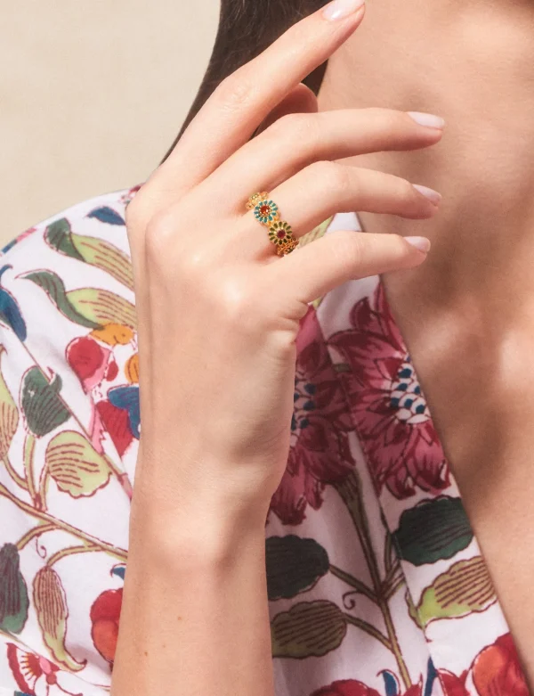 New Bague Saï-7 "bollywood" Femme Bagues