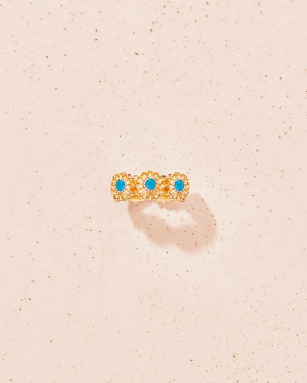 Best Bague Saï-7 Turquoise Femme Bagues