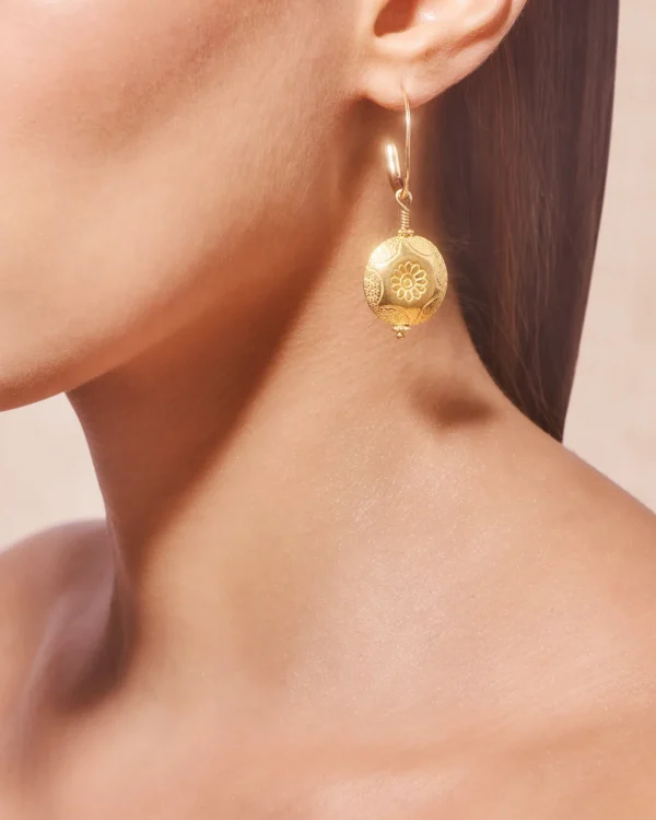 Discount Boucle d'oreille Aravinda Femme Boucles D'Oreilles