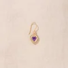 Online Boucle d'oreille Gini Améthyste Femme Boucles D'Oreilles