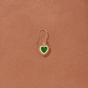 Sale Boucle d'oreille Gini Diopside Femme Boucles D'Oreilles