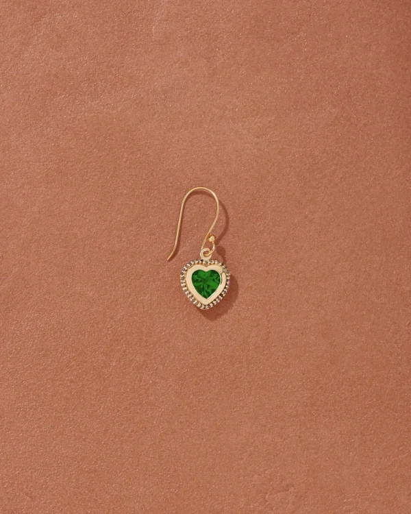 Sale Boucle d'oreille Gini Diopside Femme Boucles D'Oreilles