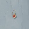 Online Boucle d'oreille Gini Grenat Femme Boucles D'Oreilles