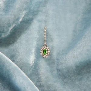 Clearance Boucle d'oreille Mony diopside Femme Collection Mony | Boucles D'Oreilles