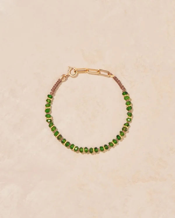 Hot Bracelet Amara Diopside Femme Bracelets