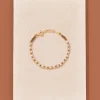 New Bracelet Kamala beige perles d'eau douce Femme Bracelets