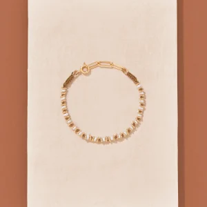 New Bracelet Kamala beige perles d'eau douce Femme Bracelets