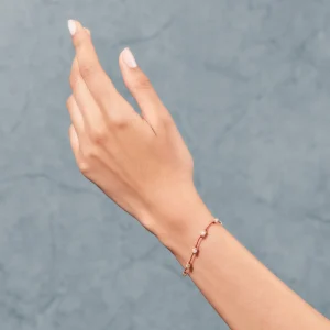 Best Bracelet Lotus rouge perles d'eau douce Femme Bracelets