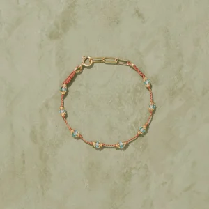 Clearance Bracelet Peony Aigue Marine Femme Bracelets