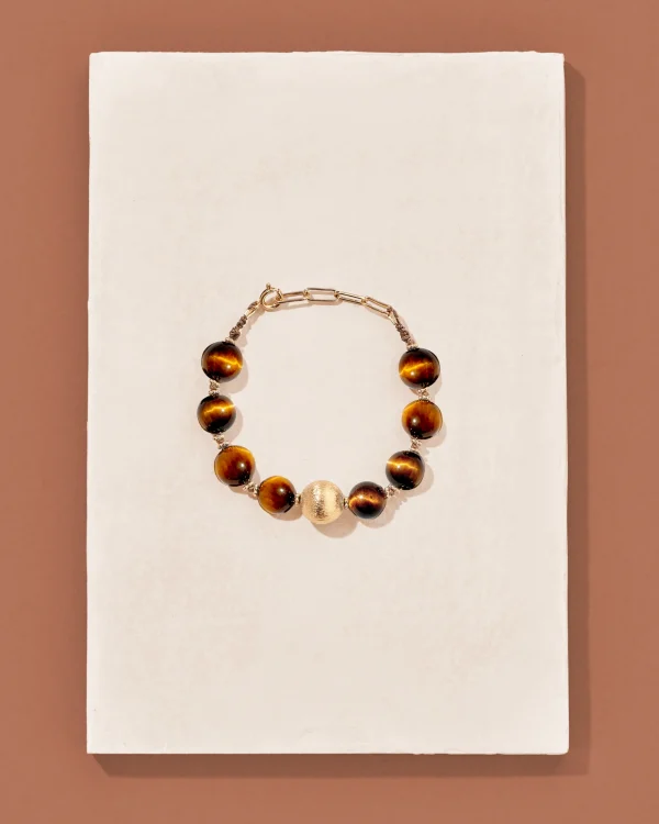 Hot Bracelet Samhita Œil de tigre Femme Bracelets | Bracelets