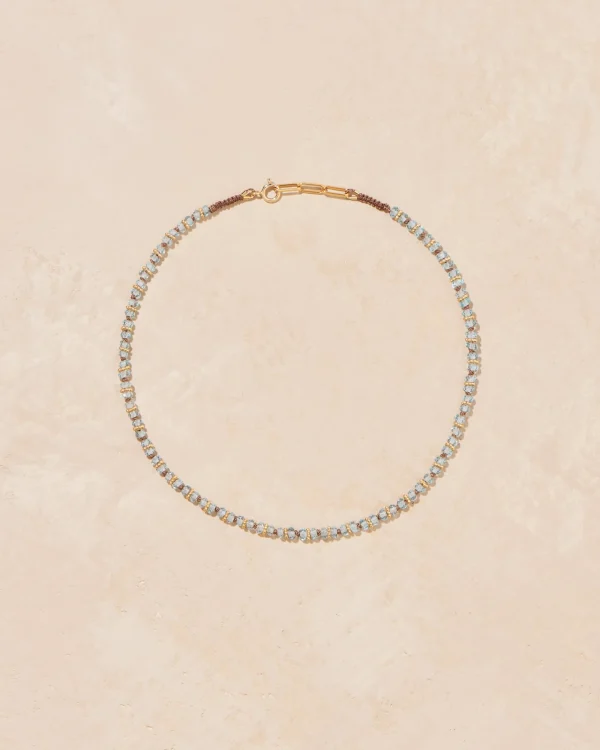 Outlet Collier Amara Aigue Marine Femme Colliers