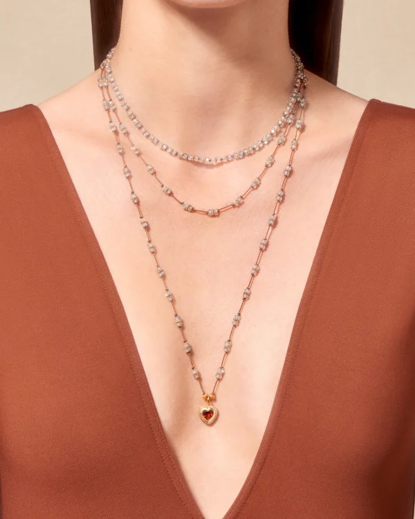 Outlet Collier Amara Aigue Marine Femme Colliers