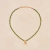 Sale Collier Amara K Diopside Femme Colliers