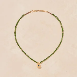 Sale Collier Amara K Diopside Femme Colliers