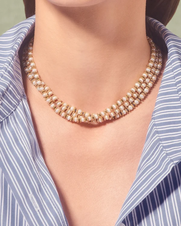 Clearance Collier Bigkamala Perles Femme Colliers
