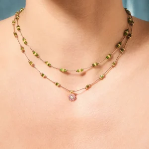 Sale Collier Bopha diopside Femme Collection Bopha | Colliers