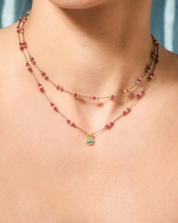 Hot Collier Bopha rubellite Femme Colliers | Collection Bopha