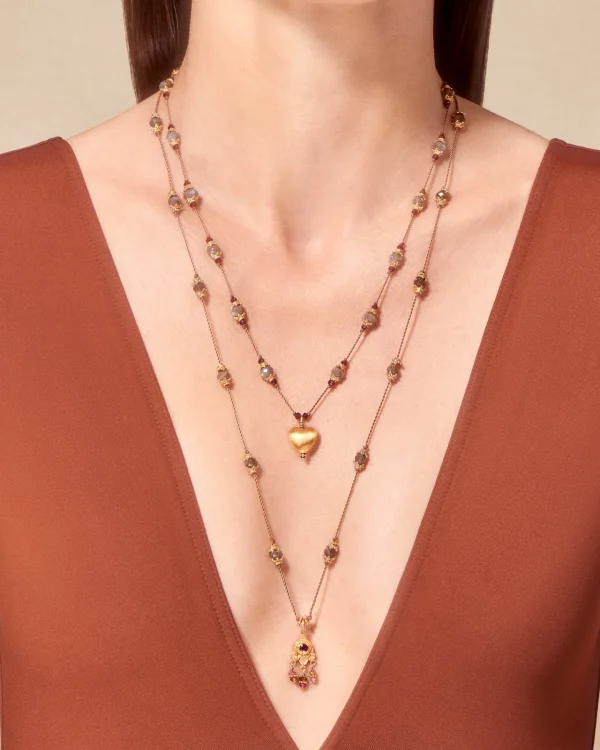 Sale Collier Dil 1 Labradorite Femme Colliers