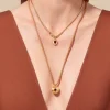 New Collier Gini Chaîne Femme Colliers