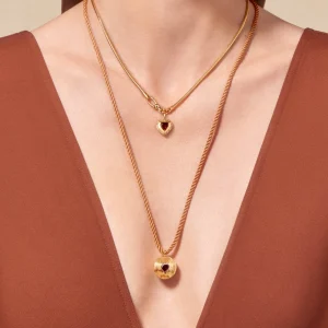 New Collier Gini Chaîne Femme Colliers