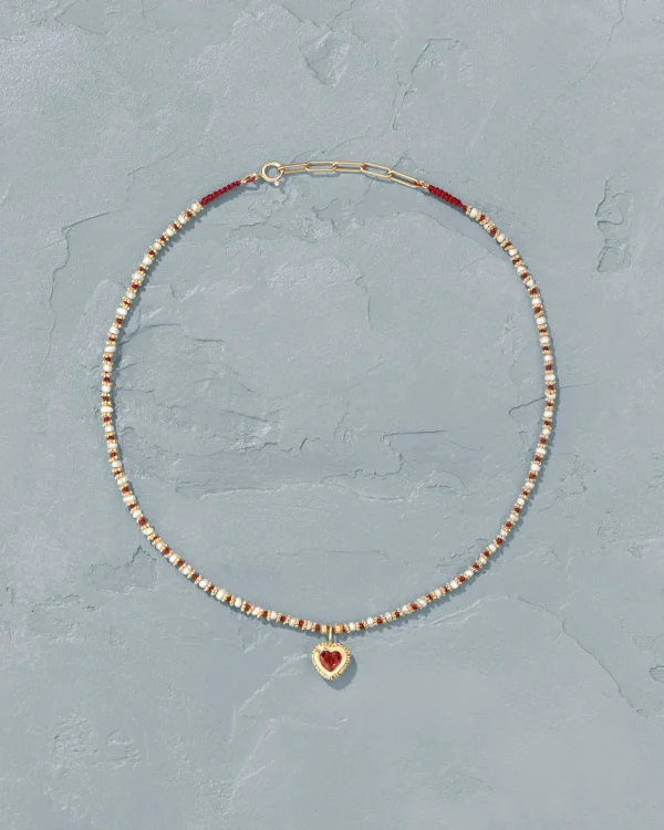 Sale Collier Gini K Perles Femme Colliers
