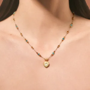 Fashion Collier Gini P Apatites Femme Colliers