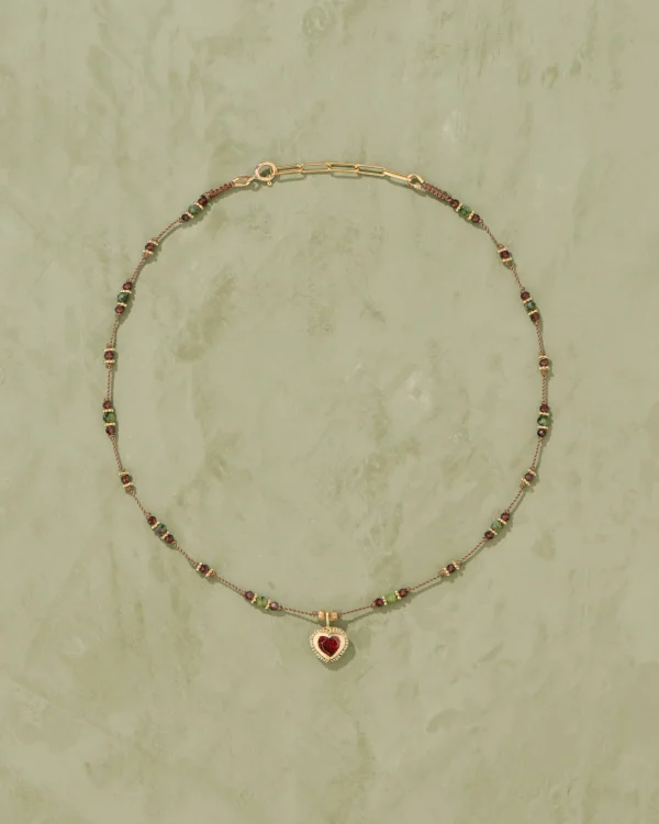 Fashion Collier Gini P Zoïsites Femme Colliers