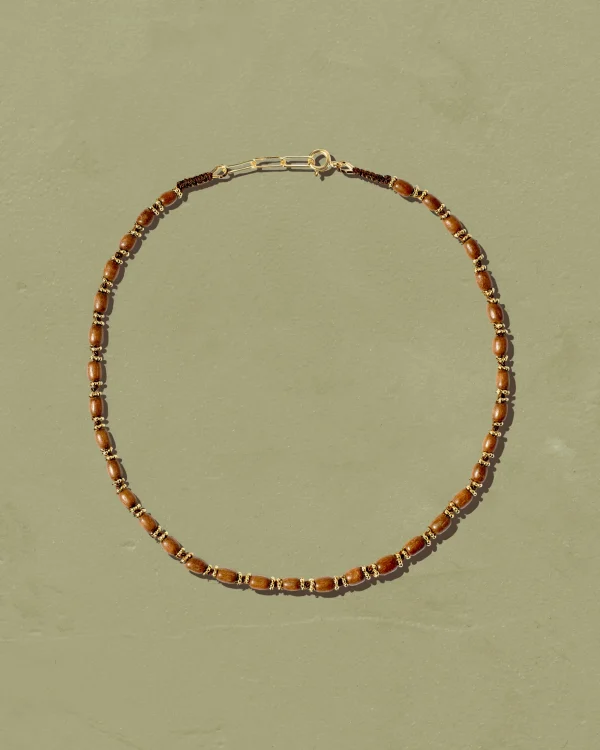 Sale Collier Kamala Bois Femme Colliers