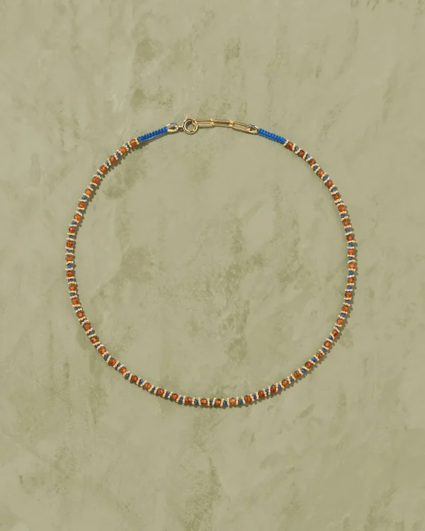 New Collier Kamala Grenat Hessonite Femme Colliers