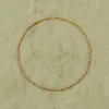 New Collier Kamala jaune quartz fumé Femme Colliers