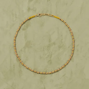 New Collier Kamala jaune quartz fumé Femme Colliers