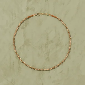 Clearance Collier Kamala orange quartz fumé Femme Colliers