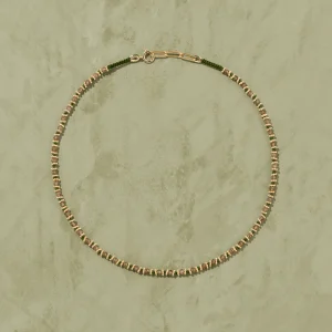 Hot Collier Kamala vert quartz fumé Femme Colliers