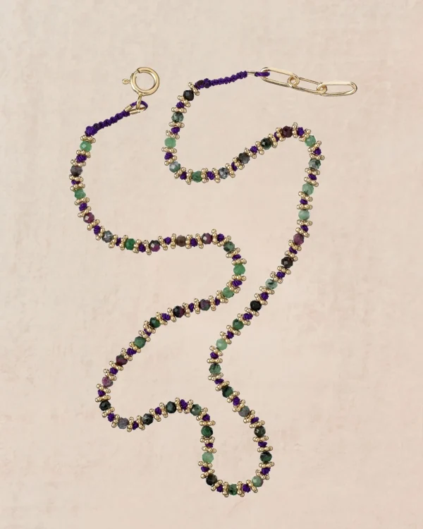Sale Collier Kamala Zoïsites Femme Colliers