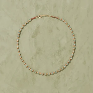 New Collier Kamilah Aigue Marine Femme Colliers
