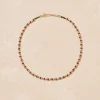 Online Collier Kamilah Grenat Femme Colliers