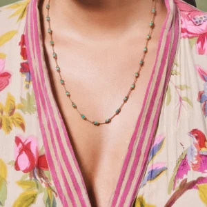 Discount Collier long Lotus Femme Colliers