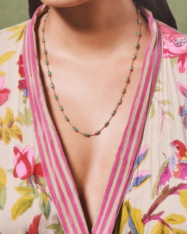 Discount Collier long Lotus Femme Colliers