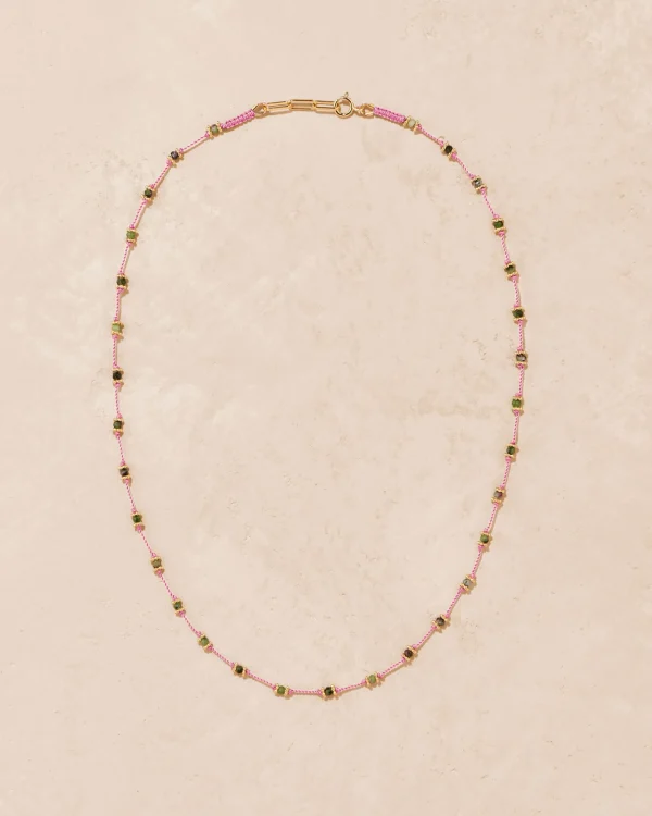 Discount Collier long Lotus Femme Colliers
