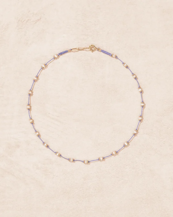 Best Collier Lotus lila Perles d'eau douce Femme Colliers